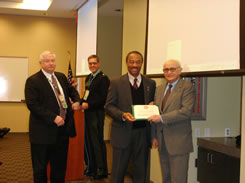 AAE/ASAALT presents Certificate of Appreciation