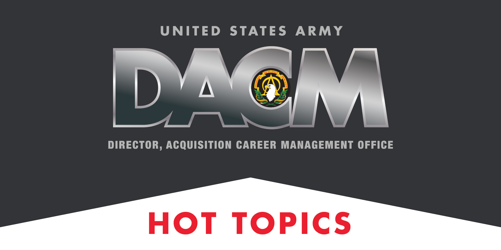 U.S. Army DACM Hot Topics