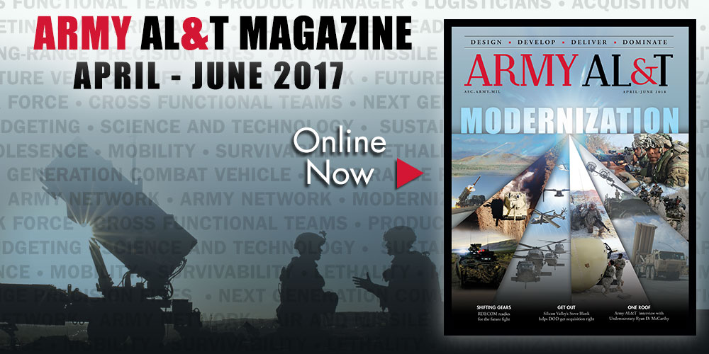 April - June 2108 issue of Army AL&T