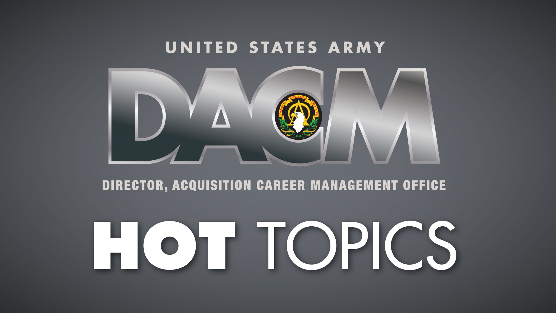 DACM Hot Topics