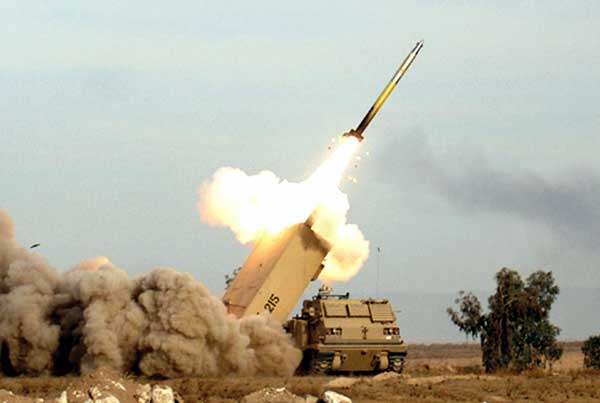 Multiple Launch Rocket System (MLRS) M270A1