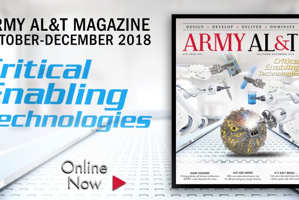 Link to Army AL&T emagazine