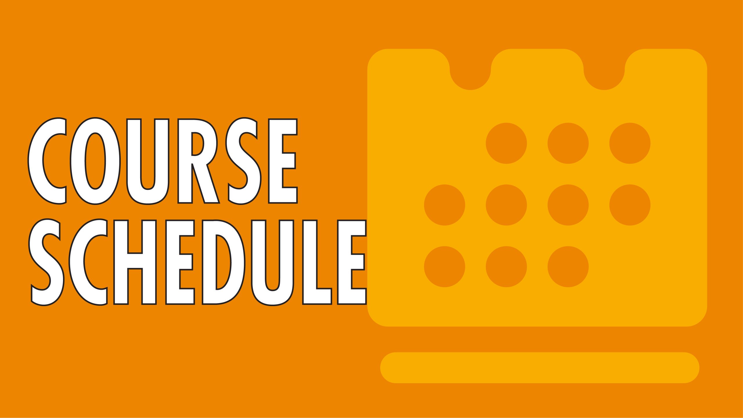 AACOE Course Schedule