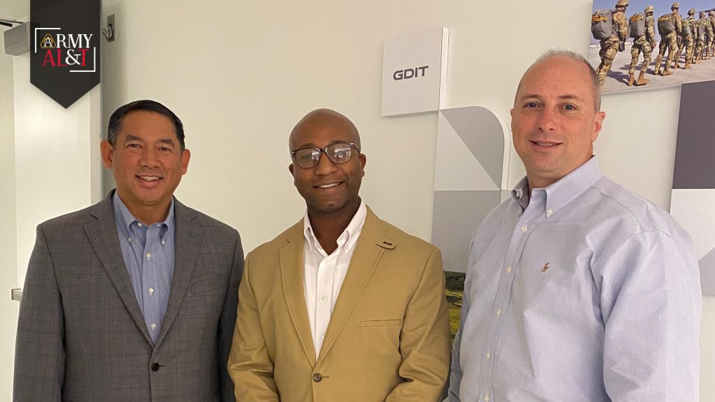 Picture of Maj. Gen. (Ret.) Garrett Yee, James, and Craig Whitten