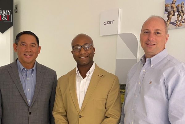 Picture of Maj. Gen. (Ret.) Garrett Yee, James, and Craig Whitten