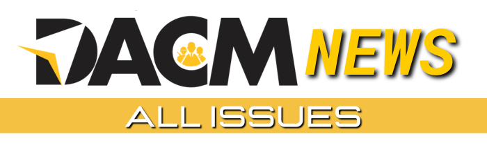 New DACM newsletter Logo Gold
