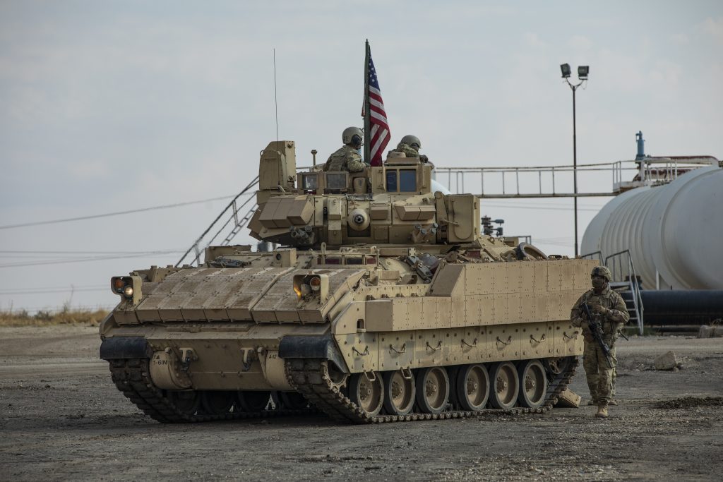 REPLACEMENT NEEDED: The XM30 will replace the M2 Bradley Fighting Vehicle. (Photo by Spc. Jensen Guillory, Combined Joint Task Force – Operation Inherent Resolve)
