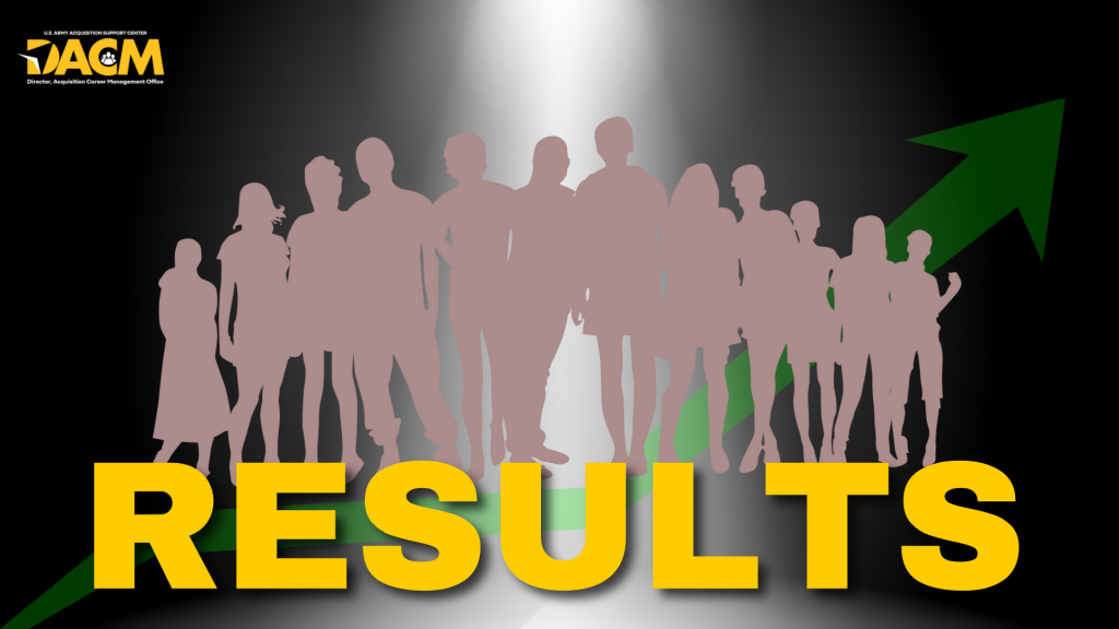 Selectee Results