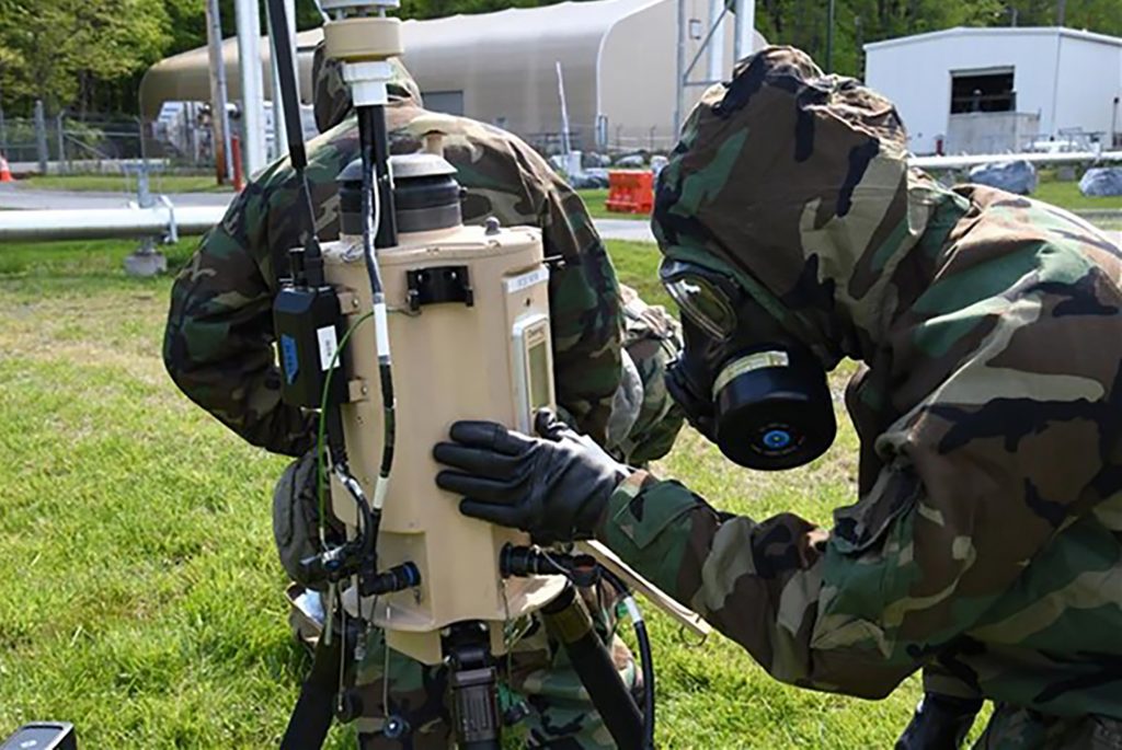 FIRST OF ITS KIND: U.S. Special Operations Command Soldiers conducted simulation testing on the Biomeme 3/9 Integrated Sample Prep (ISP) JBTDS Identifier at Joint Expeditionary Base Little Creek-Fort Story, Virginia in October 2022. This device is the first of its kind to provide polymerase chain reaction (PCR) identification, where warfighters can identify a pathogen at the point of collection rather than transporting samples to laboratories.