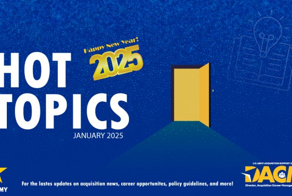 Picture of January 2025 Hot Topics Banner