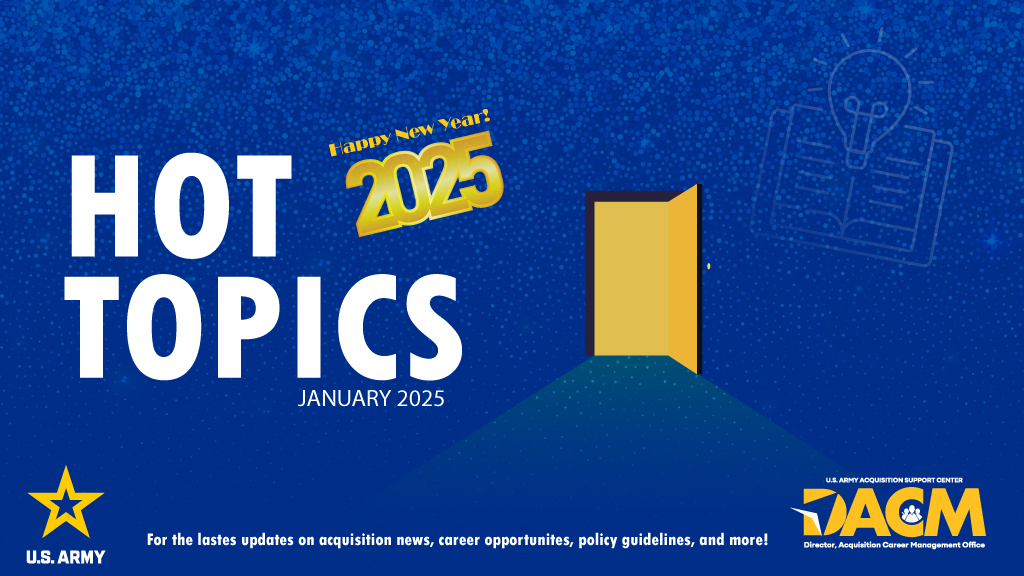 Picture of January 2025 Hot Topics Banner