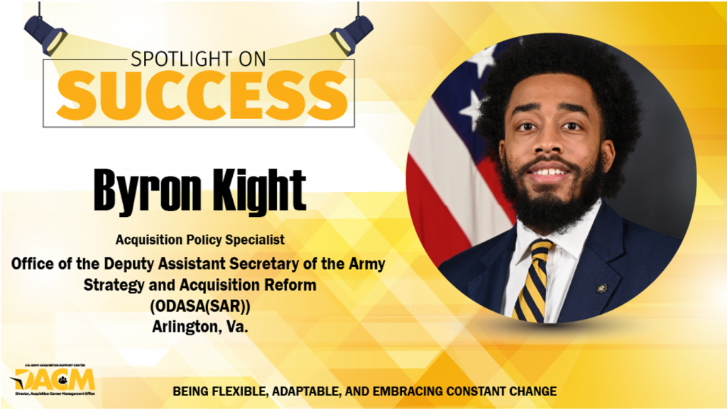 Banner image for Byron Kight spotlight on success article