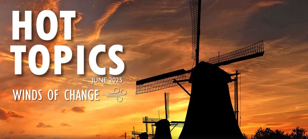 June Hot Topics banner