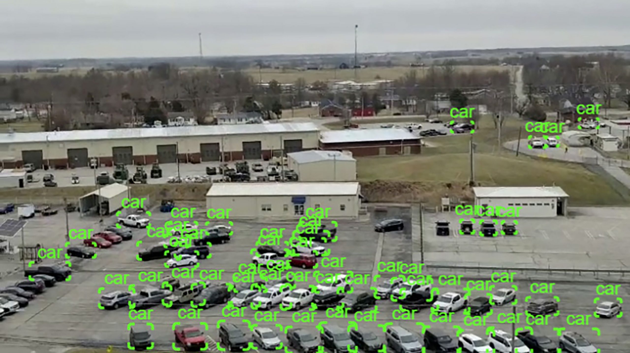 DETECTION WORK: As part of the new AI-based system, a drone can be used to detect vehicles. (Photo courtesy of JMC)
