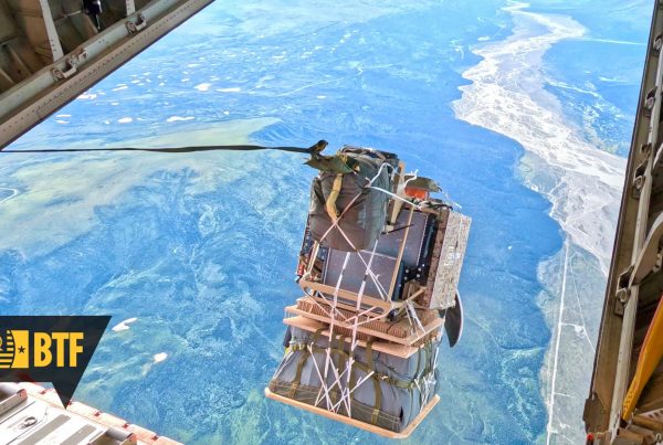 Special Operations Command North, in coordination with DoD partners, Operational Energy-Innovation and Program Executive Office for Combat Support and Combat Service Support, conducts experimentation of a long-range precision aerial delivery system during ARCTIC EDGE 25 near Tok, Alaska, Aug. 12, 2025. AE25 provided Special Operations Command North the opportunity to test a range of capabilities and response options to deter, disrupt, degrade, and deny competitor activity in the Arctic in support of globally integrated layered defense of the homeland. AE25 is a NORAD and U.S. Northern Command-led homeland defense exercise designed to improve readiness, demonstrate capabilities, and enhance Joint and Allied Force interoperability in the Arctic.