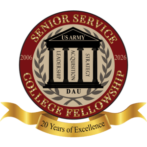 DAU SSCF 20 Year Anniversary Logo