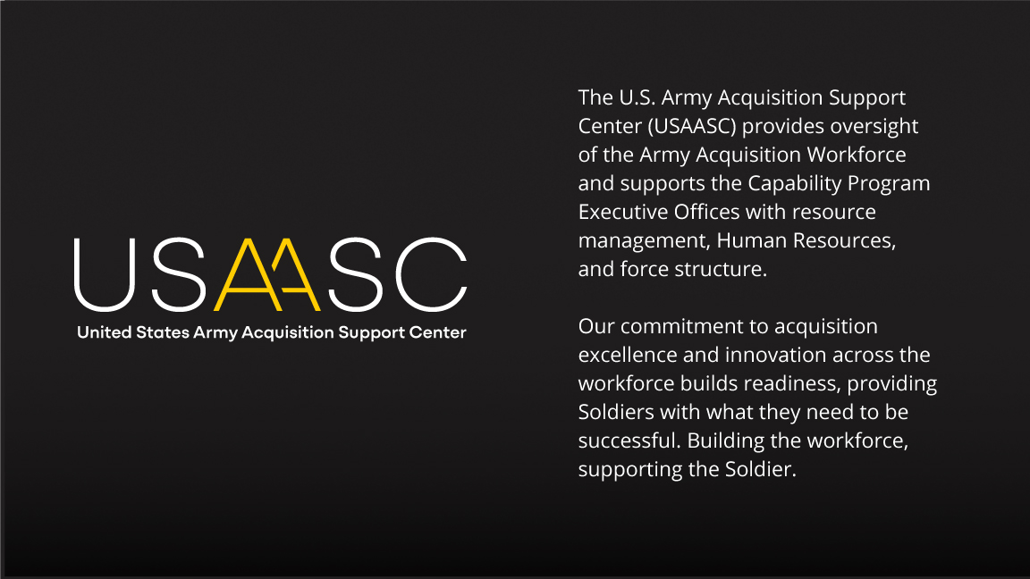 About USAASC Homepage Image