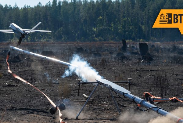 The AEVEX Atlas 600 LE is deployed during the LE-SR SUD held at Joint Base Lewis-McChord, in Washington, in August 2025.