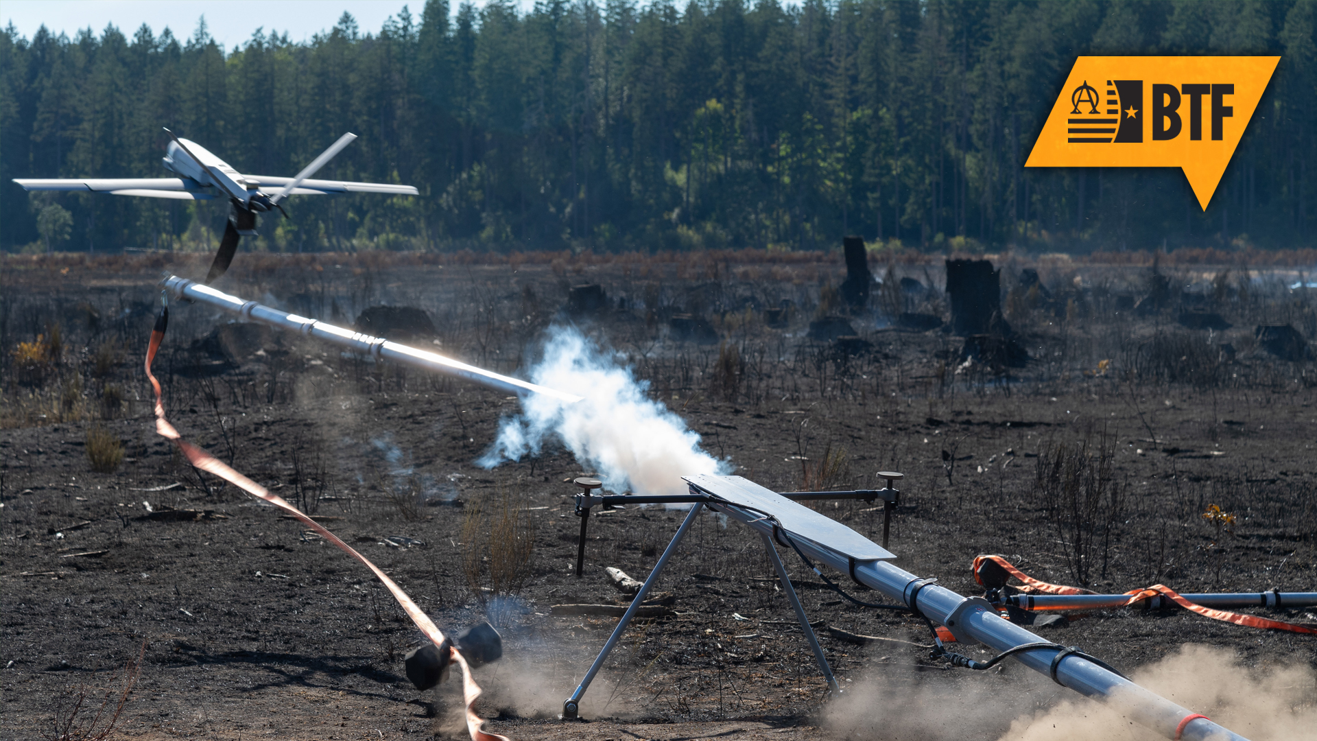 The AEVEX Atlas 600 LE is deployed during the LE-SR SUD held at Joint Base Lewis-McChord, in Washington, in August 2025.