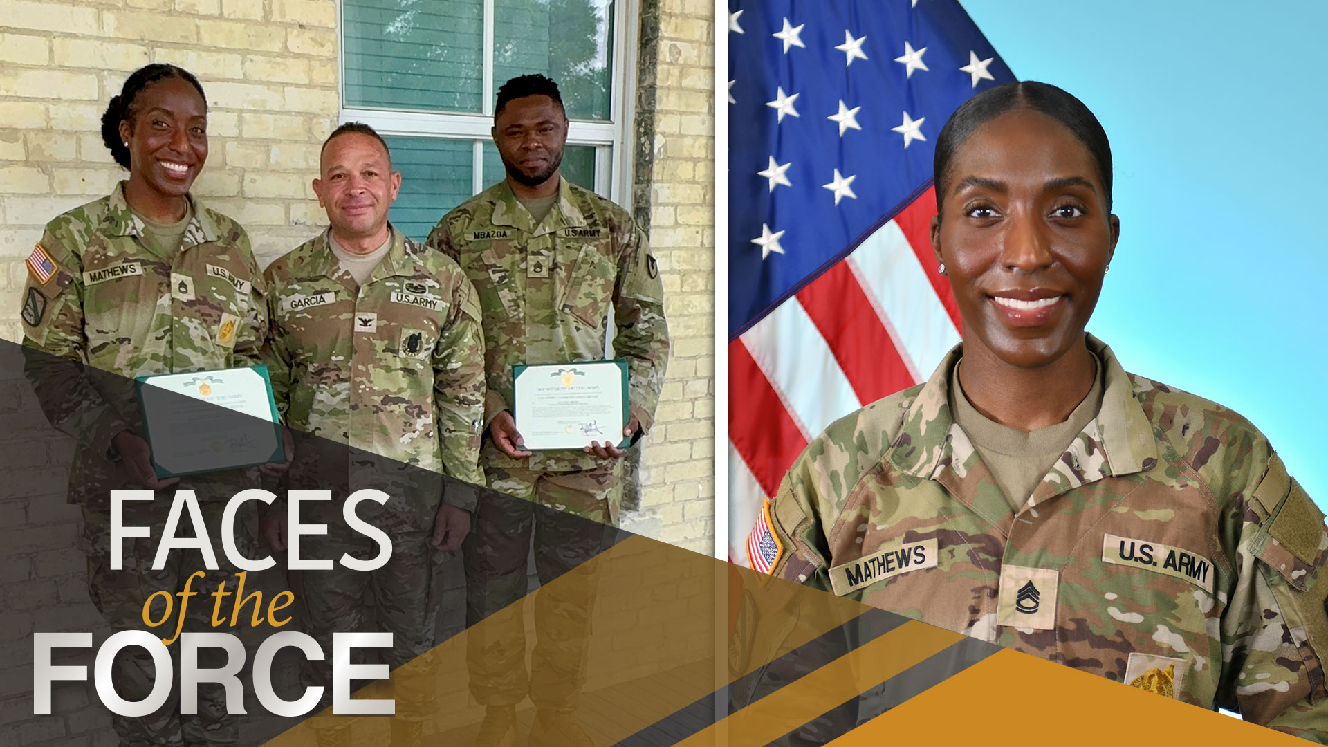 Sgt. 1st Class China A. Mathews - FOTF - Featured Image