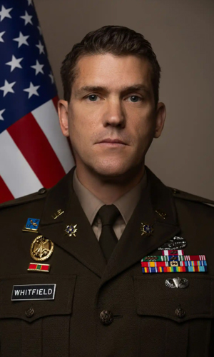 MAJ. LEE WHITFIELD Headshot