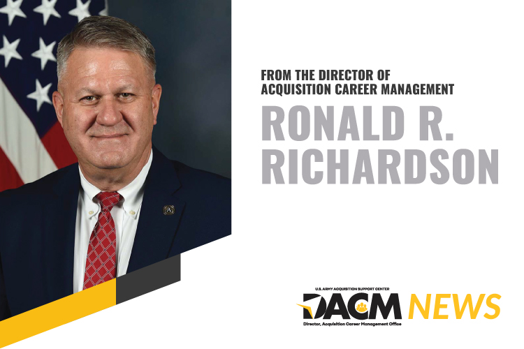 Director of Acquisition Career Management Profile Card