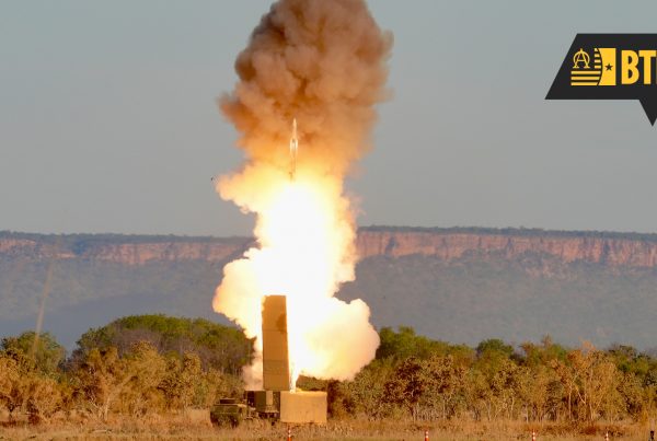 Picture of weapon firing.