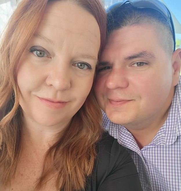 Picture of Rider and his wife
